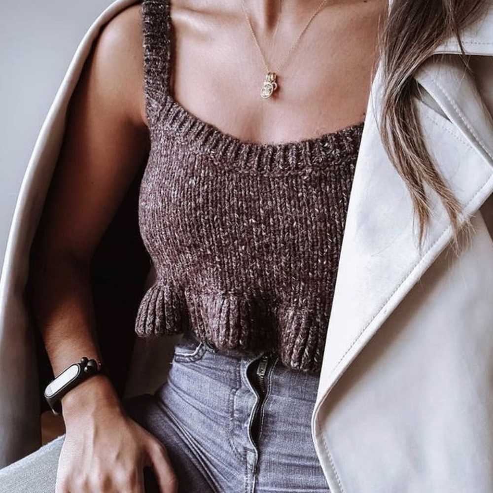 𝗡𝗪𝗧 𝗭𝗮𝗿𝗮 • Twisted Knit Top
